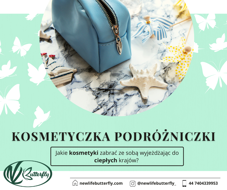 Read more about the article Kosmetyczka podróżniczki – Jakie kosmetyki zabrać ze sobą wyjeżdżając do ciepłych krajów?