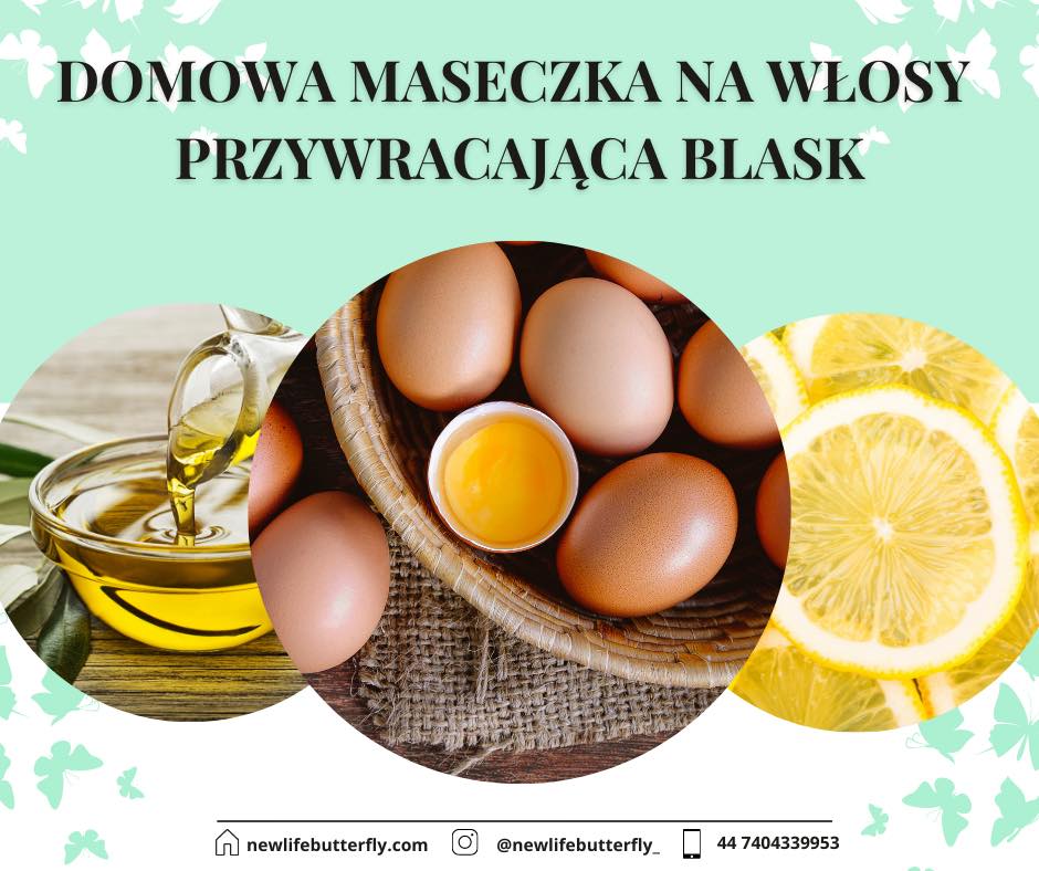 Read more about the article Domowa maseczka na włosy przywracająca blask